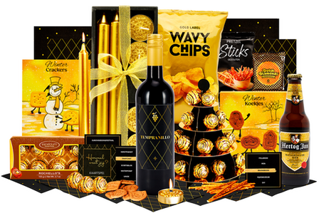 Kerstpakket Feest van goud