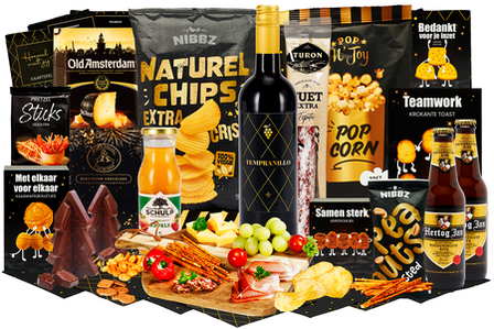 Kerstpakket Winterse borrelplank