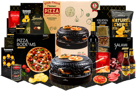 Kerstpakket Samen pizza