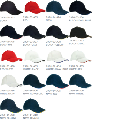cap alle kleuren
