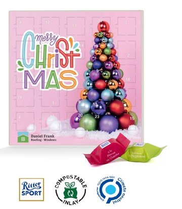 vierkante adventskalender