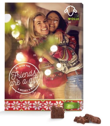 adventskalnder a4 chocolade