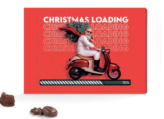 adventskalender bedrukt a4