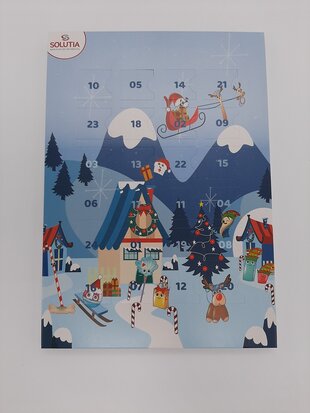 A4 Adventskalender | FC bedrukt