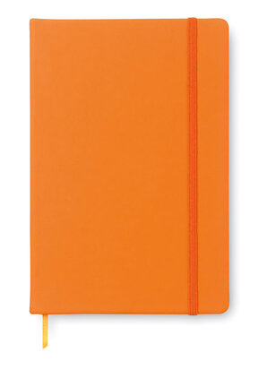 notitieboekje a5 oranje