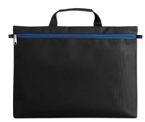 tas documenten blauw