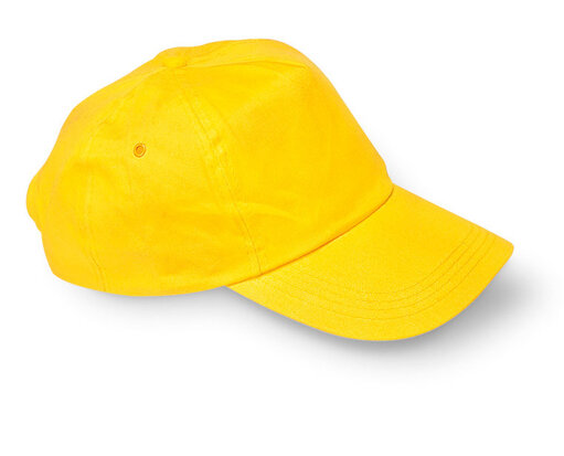 baseballcap geel