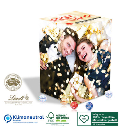 adventskalender XL Kubus bedrukt