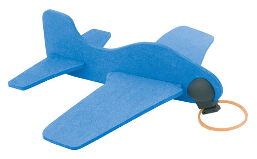 vliegtuig baron blauw