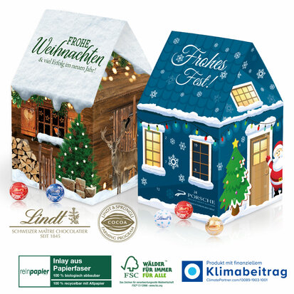 Lindt biologische huis adventskalender