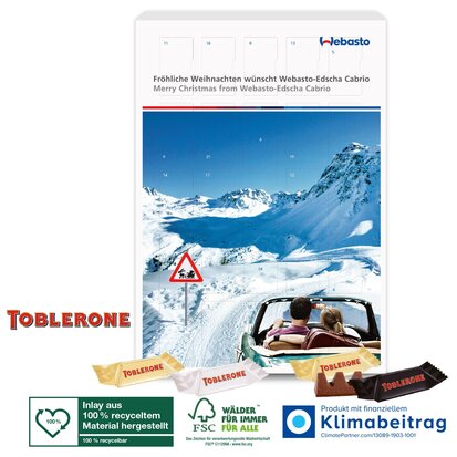 TOBLERONE adventskalender