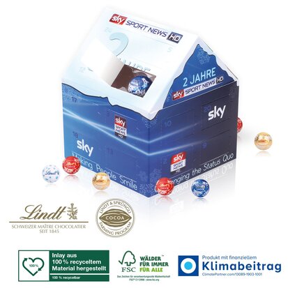 voorbeeld kersthuis lindt