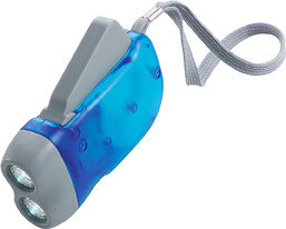 zaklamp blauw