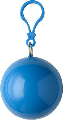 poncho in bal blauw