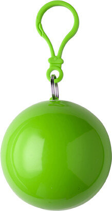 poncho in bal groen
