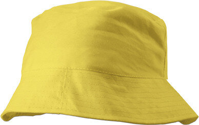 gele zonnehoed