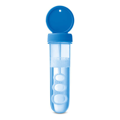 bellenblaas blauw