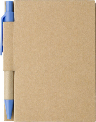 Notitieboekje met balpen sample