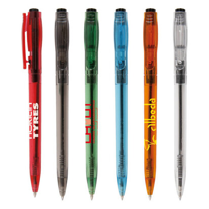 SAL transparant balpen sample