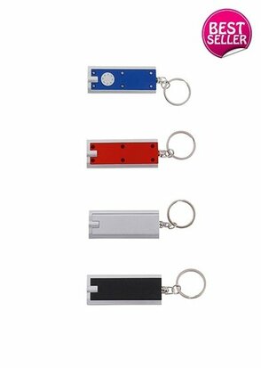 Luxe sleutelhanger met LED sample