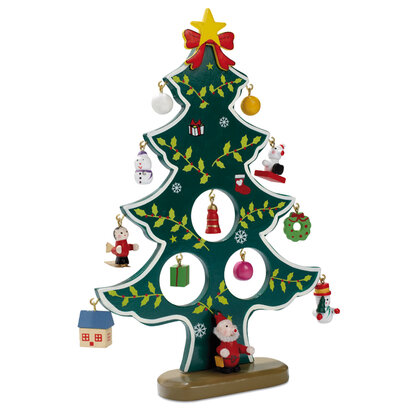 houten kerstboom