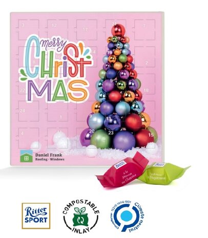 vierkante adventskalender