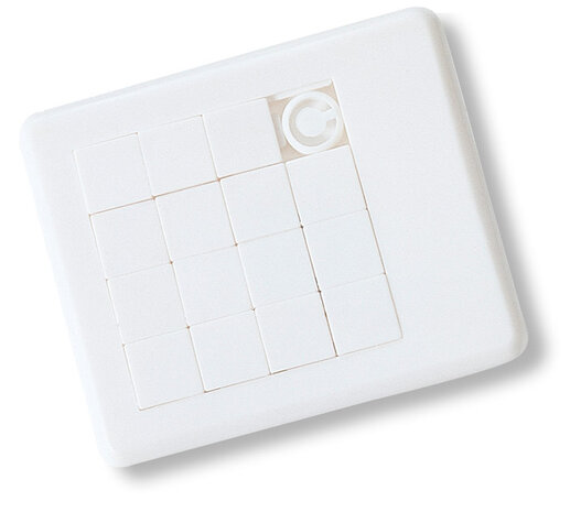 schuifpuzzel wit