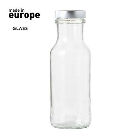 dinsak glazen fles