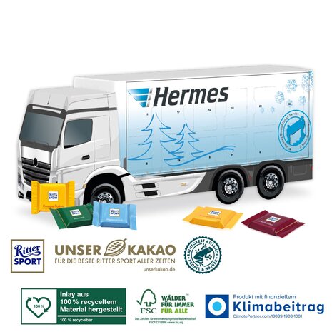 VRachtwagen Ritter sport advent