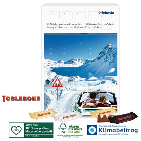 TOBLERONE adventskalender