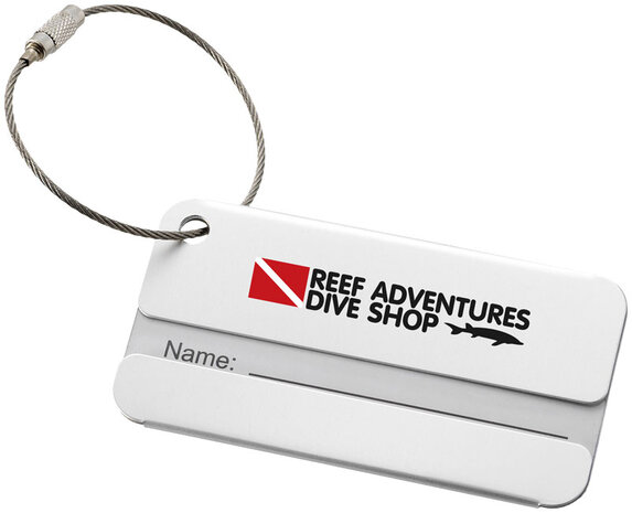 discovery bagagelabel logo