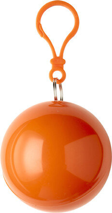 poncho in bal oranje