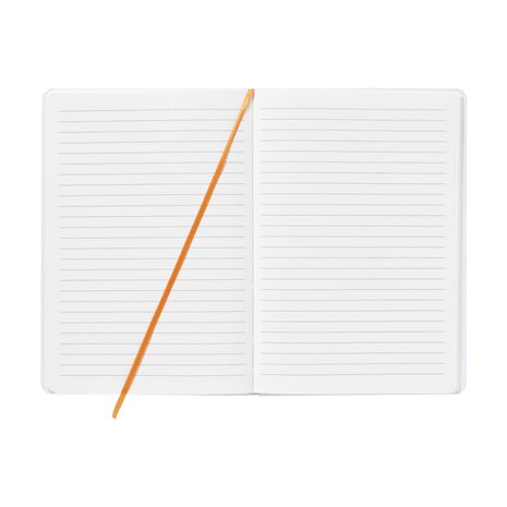 WhiteNote A5 oranje open